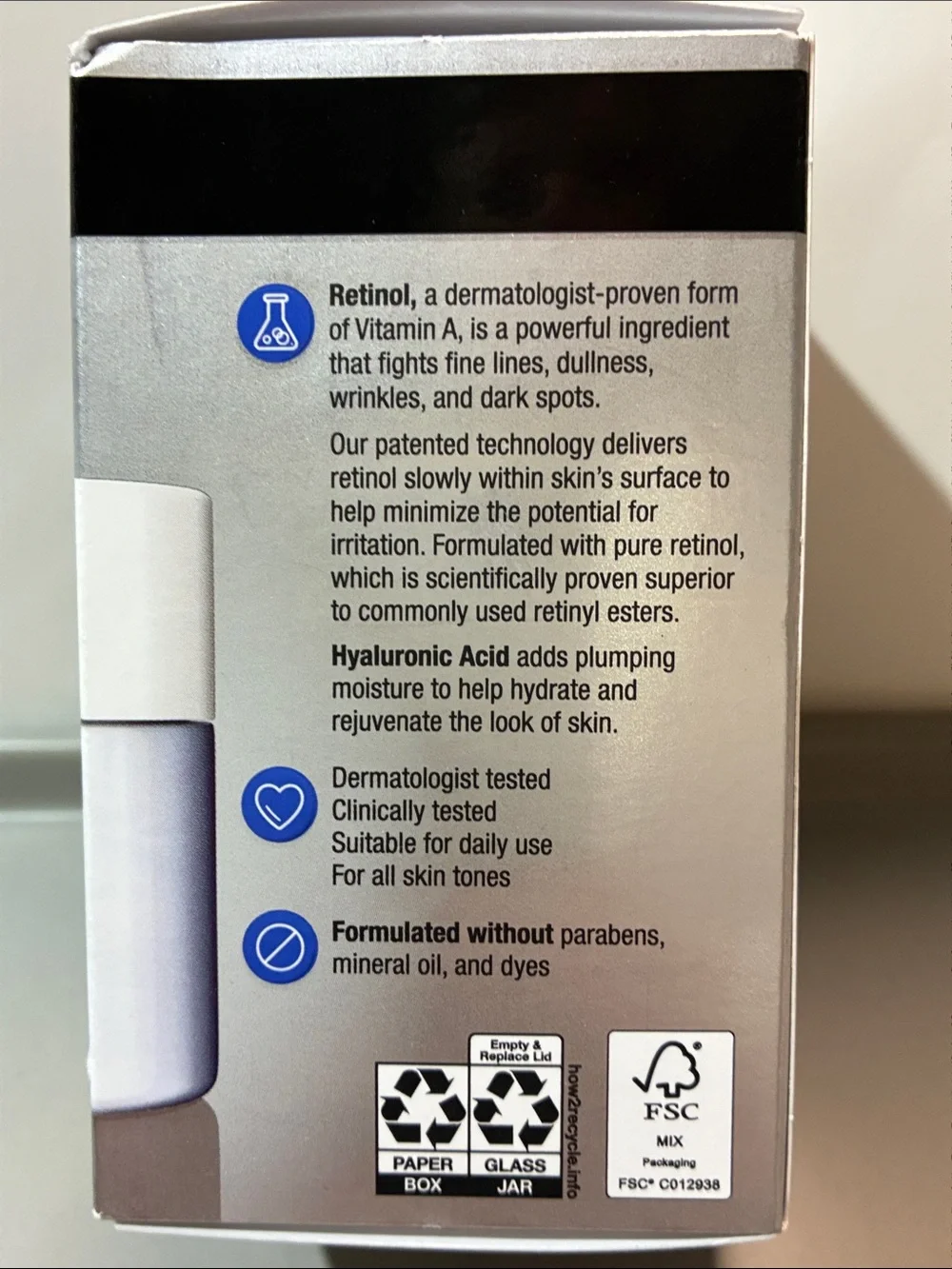 Neutrogena Retinol Regenerating Cream - Moisturizer NIB 1.7 OZ.